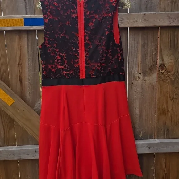 Red And Black Dress - Picture 7 of 7